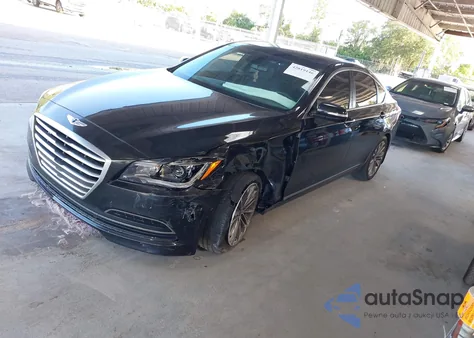2015 Hyundai Genesis 3.8 from USA, damaged, VIN KMHGN4JEXFU054436
